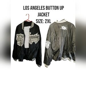 Black Los Angeles Men's Jacket
